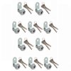 Metal/Wooden Cabinet Lock Abloy Keyway High Security Toolbox Furniture Arcade Amusement 8418 (7/8" Inch, Chrome- 10)