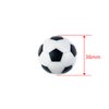 Miokun 12 Pieces 36mm Foosball Balls Table Football Soccer Replacement Balls with Storage Bag (12, Multicolour Pentagon, 36mm)