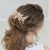 Generic Rhinestone Bridal Hair Pins, Rhinestone Wedding Headpieces for Bridesmaids, Flower Girl Hair Accessories, gold