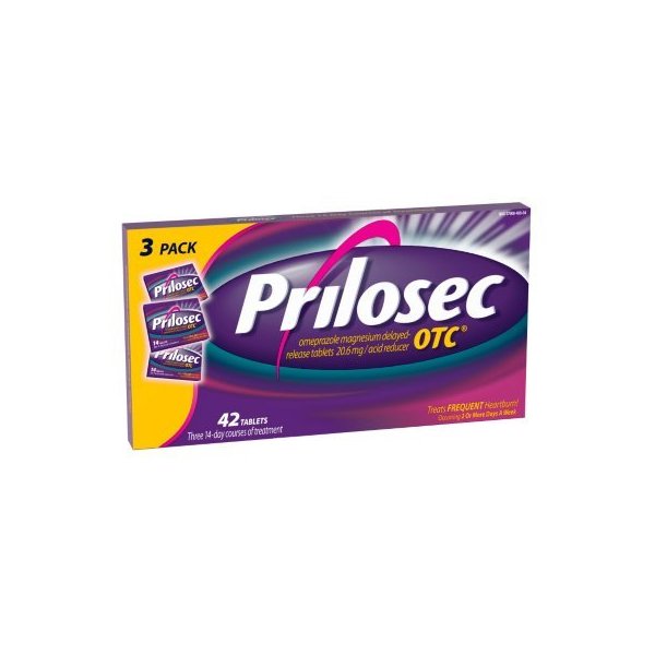 Prilosec OTC- Delayed-Release Acid Reducer, 42ct (2 Pack)