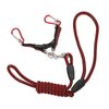 RC Car Traction Rope, RC Traction Rope Nylon Winch Recovery Strap Universal for 1/5 1/8 1/10 Remote Control Car(Red)
