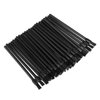Disposable Lip Gloss Lipstick Wands Applicator Flat Brush Makeup Cosmetic Tools (100 Pcs)