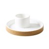 Ceramic Incense Holder, Bundle Smudge Bowl, Smudging Plate for White Sage, Palo Santo Sticks, Candles For Offering