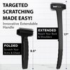 Bearback Back Scratcher for Men & Women – Long Reach Folding Handle, Skin-Safe Bristles – Extendable, Portable, Easy to Clean – Designed by a USA Small Business