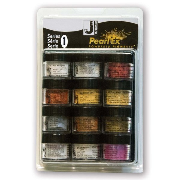 Jacquard Pearl Ex Pigment Series I 12 Color Set