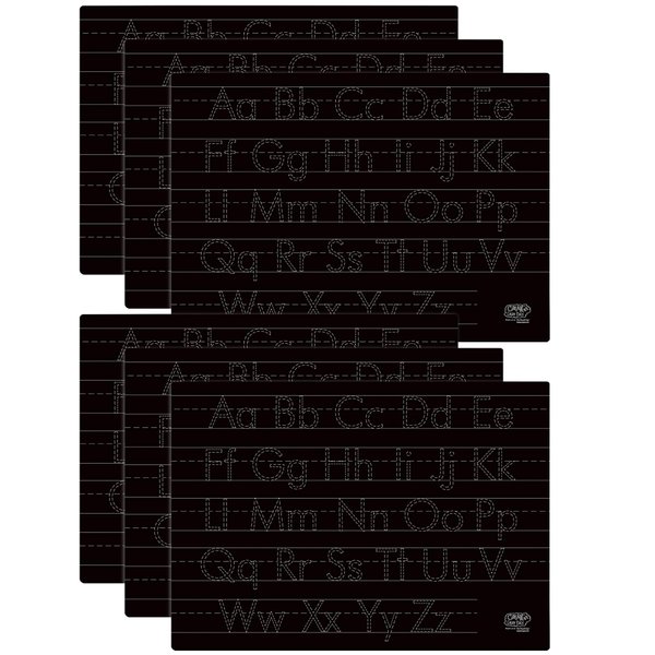 The Pencil Grip Activity Playmat - Letters (2-Sided), Pack of 6
