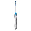 GUM Folding Travel Toothbrush, Compact Head + Tongue Cleaner, Soft Bristled Travel Toothbrushes for Adults, 2ct