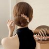 KuuGuu 3 PCS Butterfly Rhinestones Hair Combs 5 Teeth Hair Side Combs Crystal Vintage Headpieces Hair Tools Pins Hair Clips Accessories Bride Headdress for Women Girls Wedding Daily Party Gift