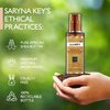 Saryna Key Hair Oil for Damage Repair - Pure African Shea Butter with Keratin & Vitamin E for Hair Treatment - Frizz Control & Split End Repair Hair Serum - Moisturizes, Shines, Softens (105ml/3.55oz)