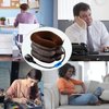 Universal Inflatable Cervical Neck Traction Device & Collar Brace, Flocked Air Pillow,Best for Neck Support & Instant Relief for Chiropractic Chronic Neck Pain, Spine Alignment