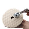 SPTA Polishing Pad Conditioning Brush, Polishing Spur Tool Set,Wool Buffing Pad Cleaning Spur Tool+ Foam Pad Brush, Car Buffing Pad Professional Cleaning Tool for Buffing Pads and Woolen Pads