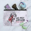 GRAPHICS & MORE Harley Quinn Already Disturbed Makeup Cosmetic Bag Organizer Pouch