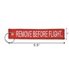 Apex Imports AIXEPA 3x Remove Before Flight Red/White Key Chain 5.5" x 1" (3 Pack)