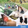 Sinvic Ankle Brace, 2PCS Ankle Braces for Men & Women, Adjustable Compression Ankle Wrap Support for Ankle Protection, Breathable & Comfortable, Ankle Support Brace for Sprains