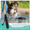 Foilswirl Dog Bumpers Rope Bumper 11 x 2 Inch Dog Training Dummy Dog Training Bumpers Pet Chew Toys Standard Size for Outdoor Hunting and Sporting Dogs (Black)