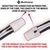 2 Pack CPAP Hose Cover Tube Covers Compatible with All RSM and PR Standard or Heated Tubing-Full Length Zipper&Light Weight&Insulate-6 Foot(Pack of 2). Great Value Supplies by Medihealer.