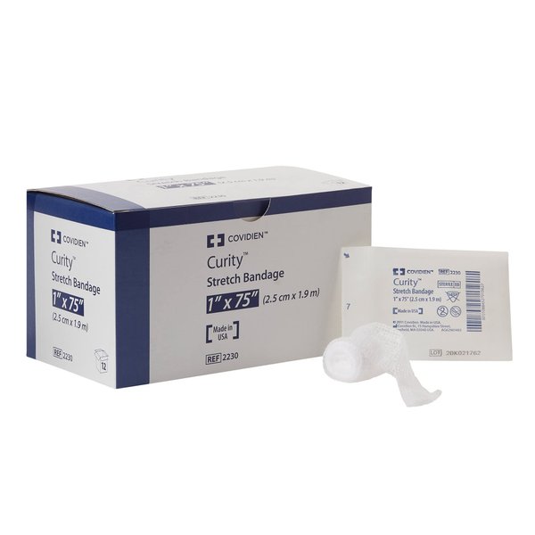 Curity Stretch Bandages Sterile 1"X75" 12 Each / 1 Box / Bag