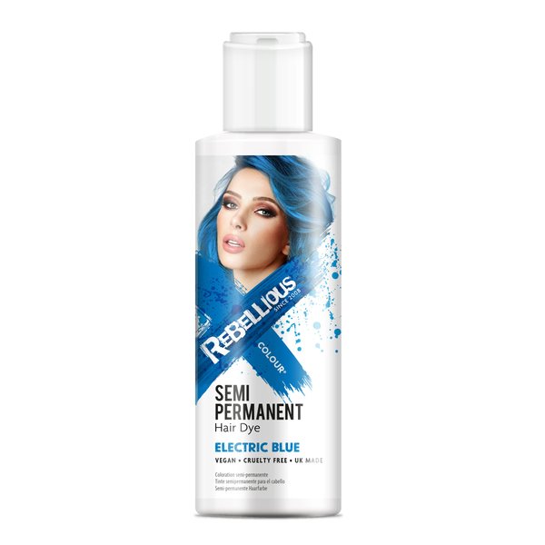 Paintglow Semi-Permanent Hair Dye, Electric Blue, 70 ml