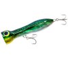Nomad Design Chug Norris Popper - Offshore Saltwater Fishing Lure with Hydrodynamic Design, 3.75" Floating, BKK 4X Trebles Hook, 3/4oz - Calypso