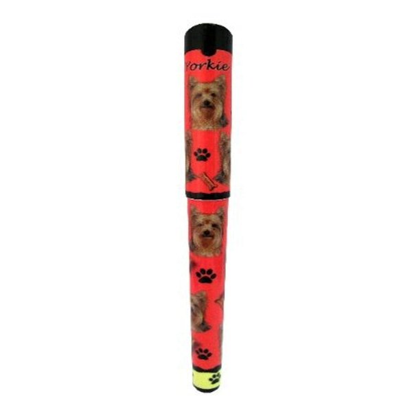E&S Pets Yorkie Pen Easy Glide Gel Pen, Refillable with A Perfect Grip, Great for Everyday Use, Perfect Yorkie Gifts for Any Occasion