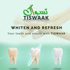 TISWAAK - Pack of 12 Miswak Stick Natural Teeth Whitening Kit – Muslim Natural Flavored Herbal Toothbrush Miswak Sticks Vacuum Sealed with Holder for Healthy Gums, Teeth & Fresher Breath || Pack of 12