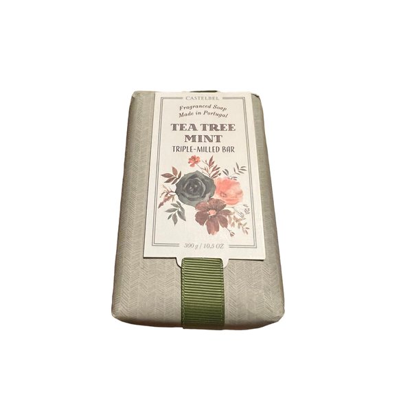 Castelbel Tea Tree Mint Fragranced Soap Bar 10.5 Oz