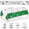 Irenare 2 Pcs Soccer Birthday Party Decorations 5 x 3 ft Happy Birthday Soccer Banner Backdrop 108 x 54 Soccer Table Cloth Plastic Soccer Theme Table Cover for Soccer Birthday Party Supplies