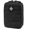 Carlebben EMT Pouch MOLLE Ifak Pouch Tactical MOLLE Medical First Aid Kit Utility Pouch (With Medical Supplies)