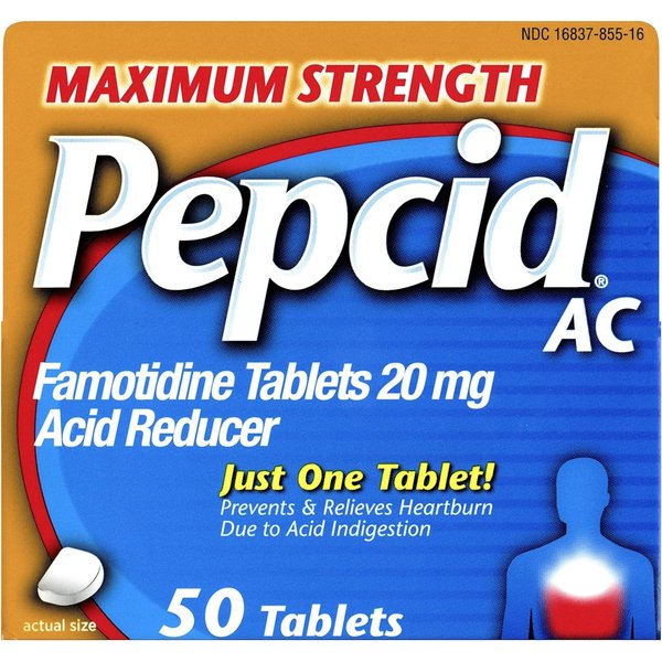 Pepcid AC Acid Reducer Maximum Strength Tablets, 100-Count