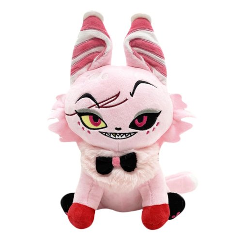 Hazbin Hotel Plush, 11.8 Inch Angel Dust Plushies Toys, Soft Stuffed Hazbin Hotel Character Figure Doll for Fans, Stuffed Cartoon Figure Doll for Adult Kids Boys Girls