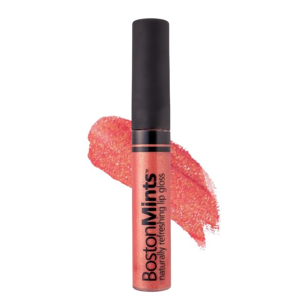 Boston Mints Vineyard Bluff Lip Gloss (.25oz) - Naturally Refreshing Vegan Lip Gloss with Aloe, Vitamins C & E, Spearmint Extract