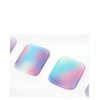 Adora Couture Semi Cured Gel Nail Strips Pedicure Stickers |32pcs Glossy Toe Nail Stickers | Gel Nail Pedi Strips | Gel Nail Wraps Semi Cured | Salon Nails at Home - Requires UV Light (ModDisco P)