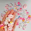 Cute Nail Charms 3D Cute Nail Art Charm Flatback Cartoon Design Charms Kawaii Nail Rhinestone Nail Jewelry for Nail Art Decorations Cute Anime Nail Charms for Nail DIY Craft Phone Case 40Pcs