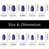 LoveOurHome 360pc Matte Coffin Press on Nails Short Fake Nails Coffin Acrylic Nails Press ons Nail Ballerina Artificial Fingernails Short Coffin False Nails Matte Presson Nails for Women Kids Girls