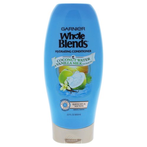 Garnier Whole Blends Conditioner with Coconut Water & Vanilla Milk Extracts, 22 fl. oz.