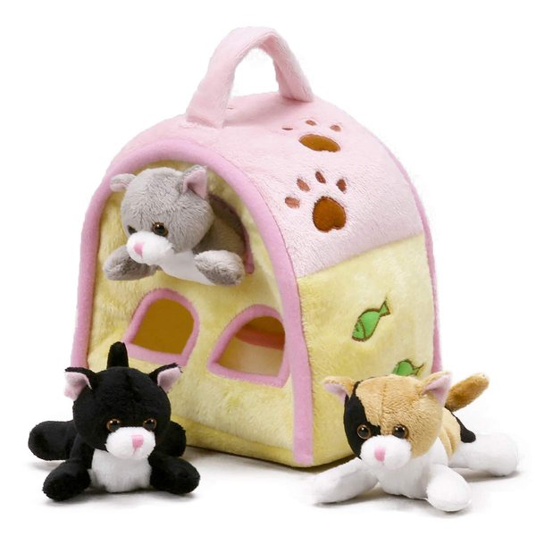 9" Cat Finger Puppet House