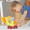 Learning Resources 1-2-3 Build It! Construction Crew Toy, Bulldozer, Digger, Dump Truck, STEM, Imaginative Play, 16 Pieces, Ages 2+
