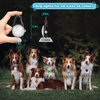 4 Modes Dog Lights for Night Walking, IP68 Waterproof Dog Collar Light, High Capacity Rechargeable Collar Lights for Night Time Clip On, Small and Light Collars