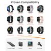 Sinoacc Smart Watch Charger for Skg Letsfit Cubitt Yamay Willful Fitpolo Tozo Wyze Umidigi Blackview 3.3Ft USB Magnetic Charging Cable Cord for Umidigi Uwatch 3S 3 2 2S Urun Smartwatch