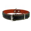 Genuine Leather Dog Collar 15.5"x3/4" Fits 11"-13" Neck Small