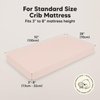 2-Pack Bamboo Viscose Crib Sheets for Boys, Girls - Fitted Crib Sheet, Organic Baby Crib Sheets Neutral, Crib Mattress Sheet, Toddler Bed Sheets, Baby Sheets for Crib, Unisex Crib Fitted Sheet (Cameo)
