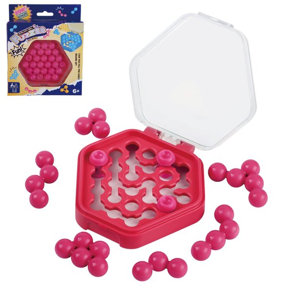 Suerte Brain Teaser Puzzles Games for Adults Logic Pocket Puzzle Beads Game for Kids 8-12 Toy Mastermind Rush Hour Travel Game Educational Gift for Teens