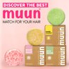 Muun Rosemary Shampoo and Conditioner Bar Set 3 - Natural Solid Hair Growth Shampoo Soap Bars Set for Women with Straight, Curly Hair for Thinning, Hair Loss, Regrowth, Thickening