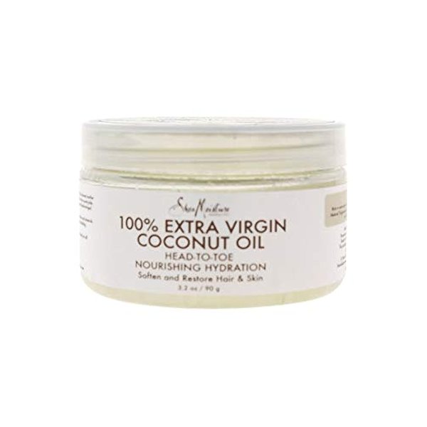 100 Percent Extra Virgin Coconut Oil by Shea Moisture for Unisex - 3.2 oz Oil