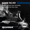 SYLVANIA - H11 SilverStar - High Performance Halogen Headlight Bulb, High Beam, Low Beam and Fog Replacement Bulb, Brighter Downroad with Whiter Light (Contains 2 Bulbs)