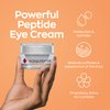 Hanalei Kona Peptide Eye Cream | Minimizes Wrinkles, Puffiness | Hawaiian Botanicals, Caffeine, Peptides | Hydrating Revitalizing Formula | USA Made | Cruelty-Free, Vegan (0.5 oz)