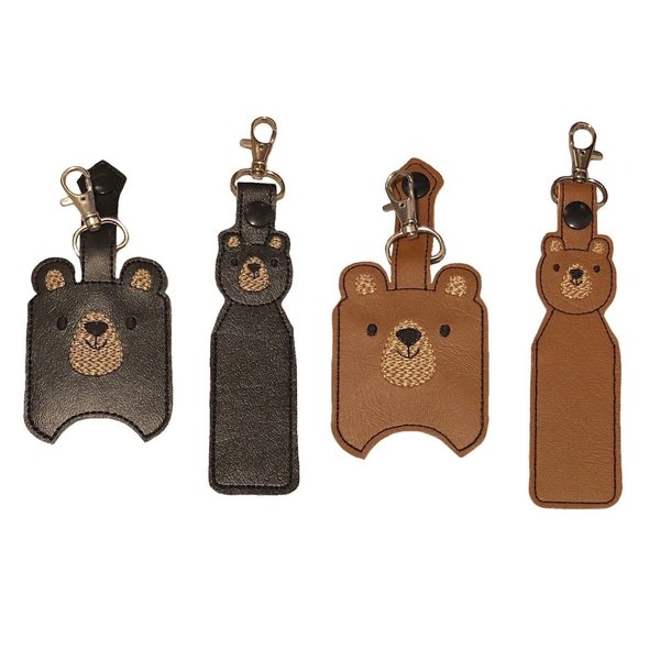 Bear Hand Sanitizer and/or Lip Balm Holder