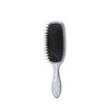 Wet Brush Shine Enhancer Paddle Brush, Marble Silver - Hair Detangler Brush with Ultra Soft Bristles, Infused With Natural Argan Oil, Shiny Detangle & Smooth Hair, Wet or Dry, For All Hair Types