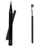 1 pack black eyeliner pen with 1 pack eyebrow brush,#002