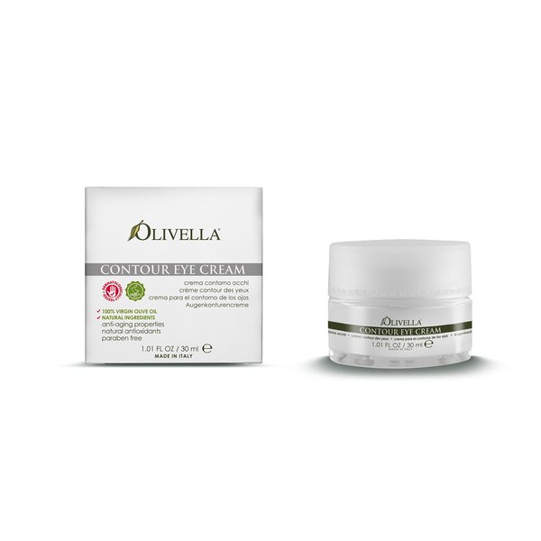 Olivella 100% Virgin Olive Oil Contour Eye Cream, 1.01 Oz